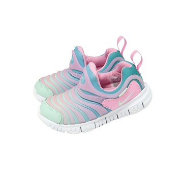 [ACS] Nike 休閒鞋 Dynamo Free PS 中童鞋 小朋友 粉 毛毛蟲 無鞋帶 343738-642