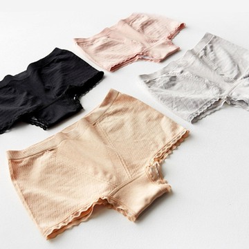 360度包覆無縫提臀棉質中腰內褲 F 隨機色(老闆不賣了!! )