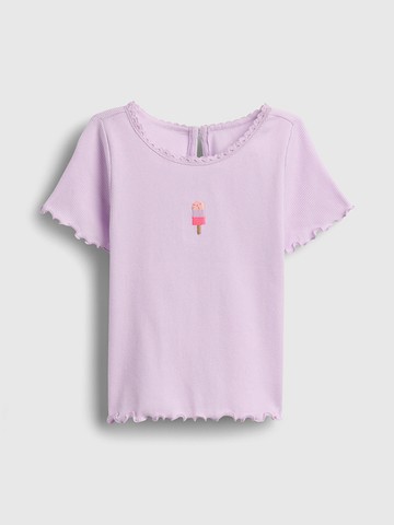 嬰兒及幼兒霜淇淋刺繡羅紋T恤