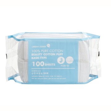 韓國UL心心相印化妝棉-壓邊(100入) 80316