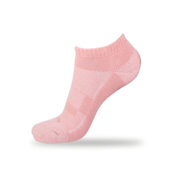 抑菌全氣墊除臭襪-船襪 - M粉