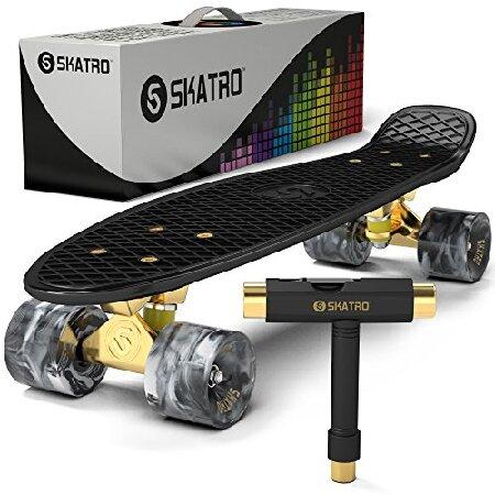 Skatro Mini Cruiser スケートボード。22x6inch レトロスタイル