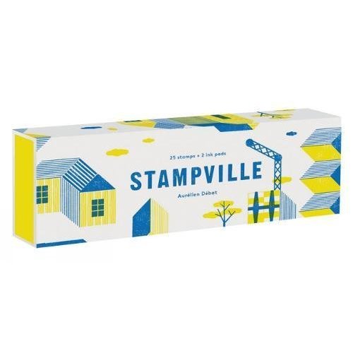 Stampville: 25 stamps   ink pads