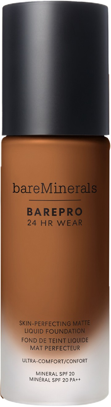 bareMinerals BarePro 24HR Wear Skin-Perfecting Matte Liquid Foundation SPF20 30ml 55 - Deep Warm