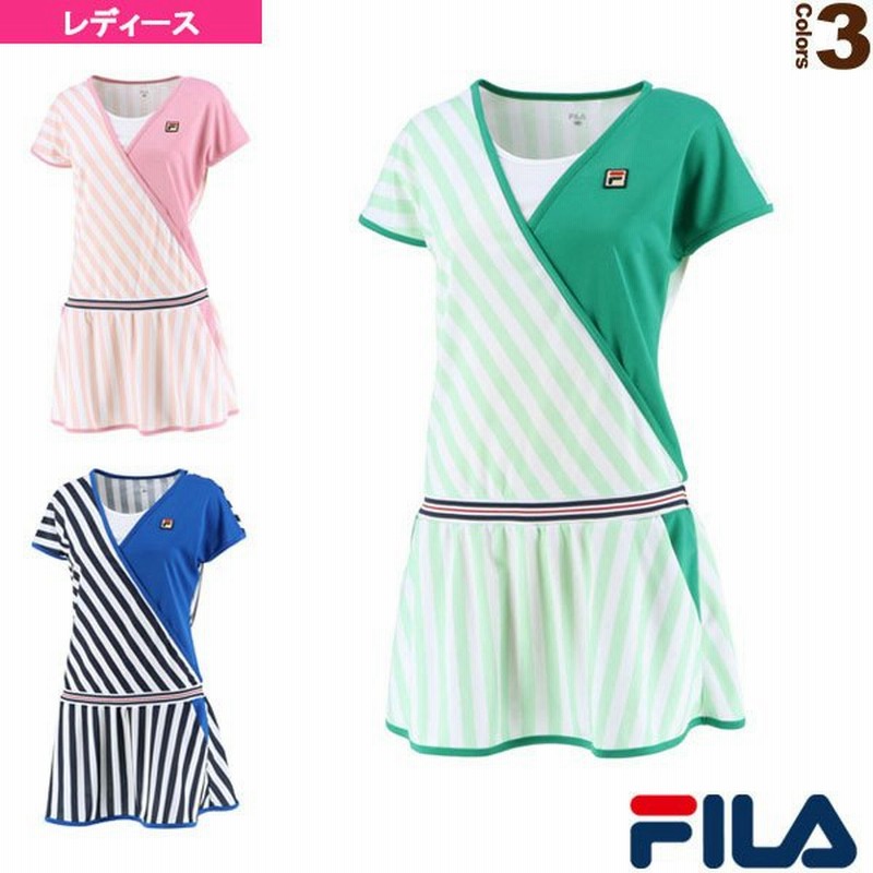 フィラ テニス バドミントン ウェア レディース ワンピース Vl2445 激安直営店