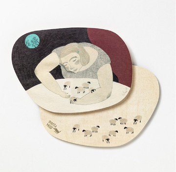 地球樹公平貿易fair trade -- 日本moritaMIW明信片(青空夜之夢)