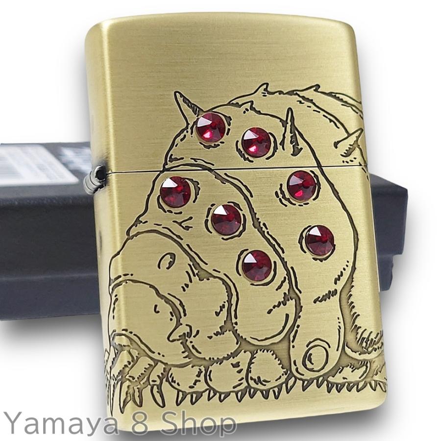 ZIPPO ジッポー ライター 風の谷のナウシカ 赤目王蟲 四面デザイン ブラス キャラクター アニメ コレクション ギフト