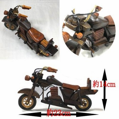 DAFU CRAFTS 木製 ウッド バイク 消防車 車 - メルカリ