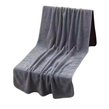 日系菠蘿格浴巾 超細纖維浴巾 珊瑚絨浴巾 寶寶浴巾 浴巾 吸水浴巾 交換禮物 小麥購物 【P272】