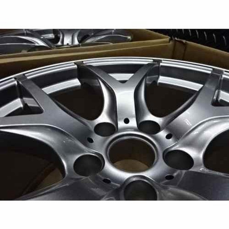 SSR GTV03 18インチ 9.5J +22 114.3 5H グレアシルバー 2本