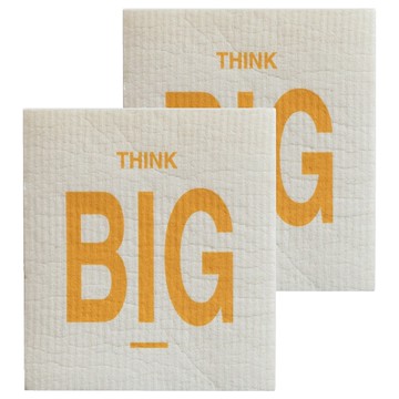 好物良品 德國環保木漿棉廚房清潔洗碗抹布 BIG 2入 德國製造 環保材質 吸水力強 不沾油