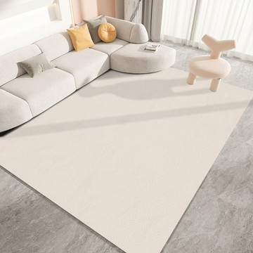 免運 🚛 簡約素色地墊 純色地毯 皮革麵地墊 客廳地墊 耐髒易打理地毯 可擦免洗地墊 耐磨防滑墊❤️ 打統編