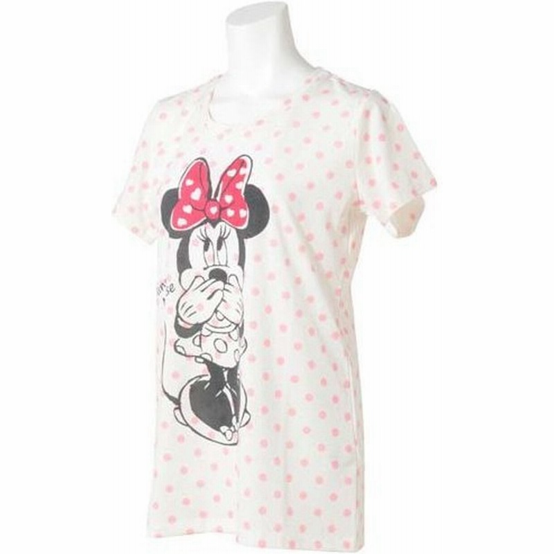 セール Disney ディズニー レディーススポーツウェア Tシャツ ドットtシャツ Ds S14 306 004 Whpk レディース White Pink 通販 Lineポイント最大0 5 Get Lineショッピング