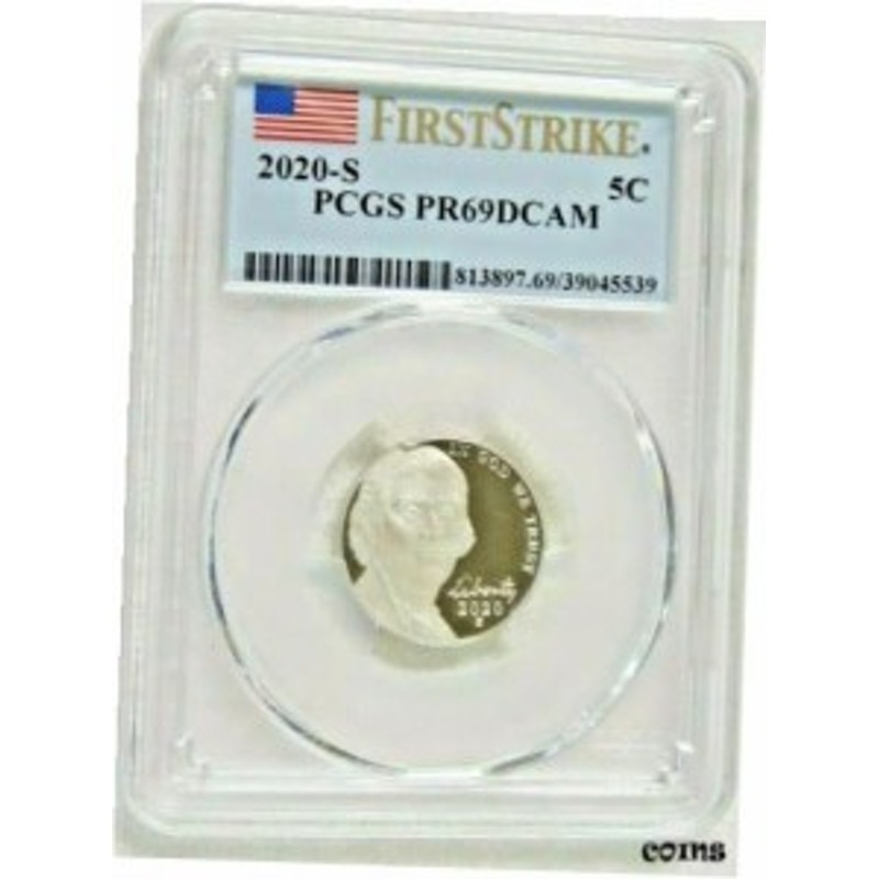 品質保証書付】 アンティークコイン NGC PCGS 2020 S Proof Jefferson