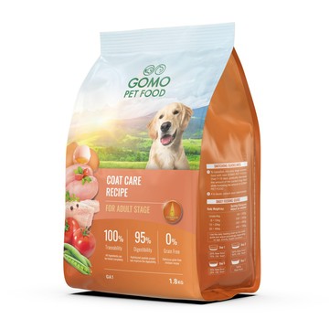 【GOMO】成犬無穀美膚亮毛配方｜1.8kg / 包