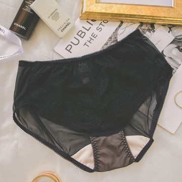 MUMU【B13409-2】龐德女郎。舒適柔滑蕾絲內褲 蕾絲內褲 性感內褲 法式內褲  內褲女生 台灣 舒適 絲滑