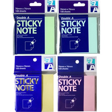 【史代新文具】Double A DASN 76mm*76mm 便利貼100張/包