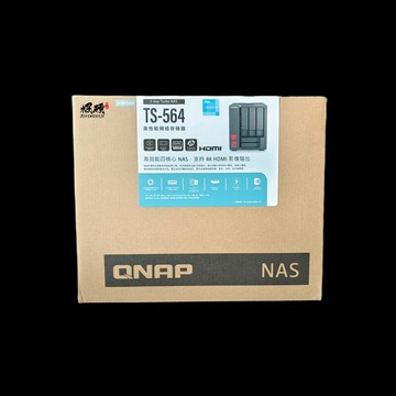 {保固一年 可打統編}新品QNAP NAS威聯通TS-564 8G  2.5GbE TS-564 5盤位高性能處理器