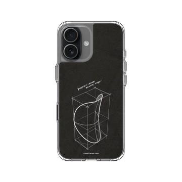 iPhone 17 Clear Case（相機按鈕） 透明 - Sketch Factory - 經典洋芋片