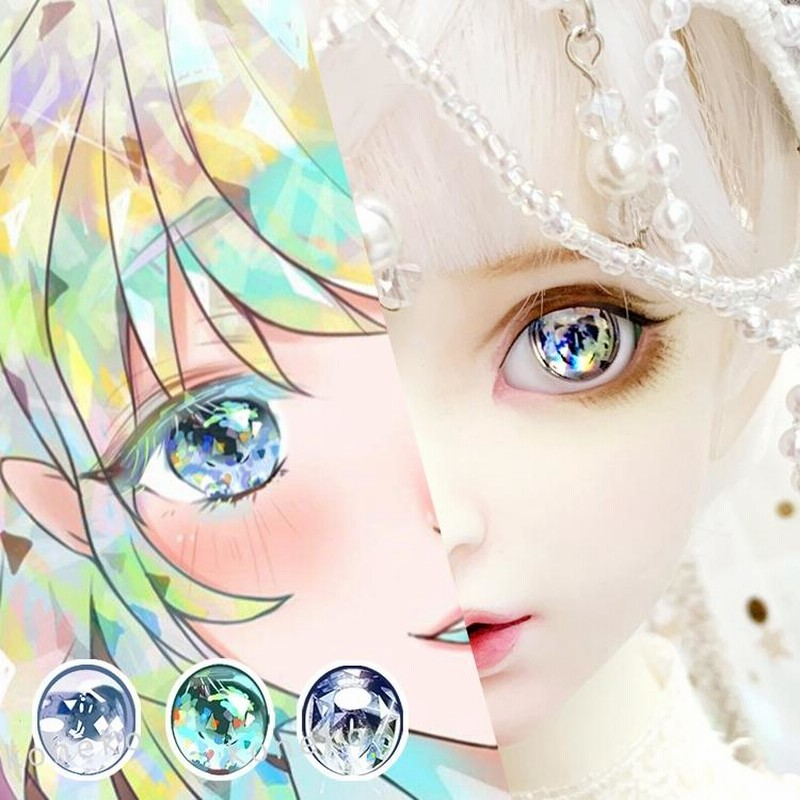 宝石の国）bjd ddカートゥーンアイの美しさはダイヤモンド燐叶石