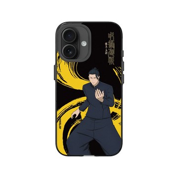 iPhone 16 Clear (相機按鈕) 酷墨灰 - Jujutsu Kaisen 咒術迴戰 S2 - 懷玉・玉折戰鬥系列-夏油傑