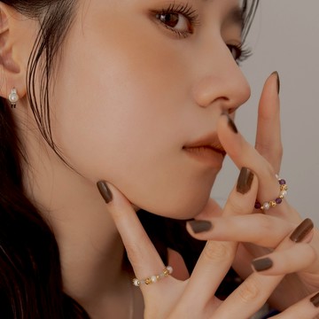 【Bonny & Read】 晶石戒指系列 / 天然石 招好運 招財 招桃花 防小人【全現貨賣場】