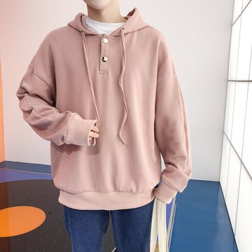 FINDSENSE H1 2018 男士 新款 寬松 衛衣  百搭 套頭 連帽 情侶衛衣