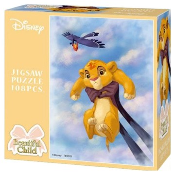 Tenyo 獅子王拼圖 D-108-059 25.7 x 18.2cm  108片  幼年的辛巴  1盒