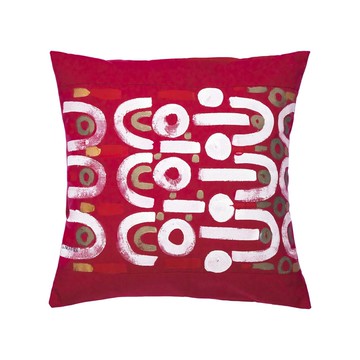 Le Botteghe su Gologone Acrylic Hand Painted Outdoor Cushion 50x50 cm
