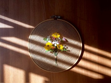 【盲藤手作-野花序】裏花绷