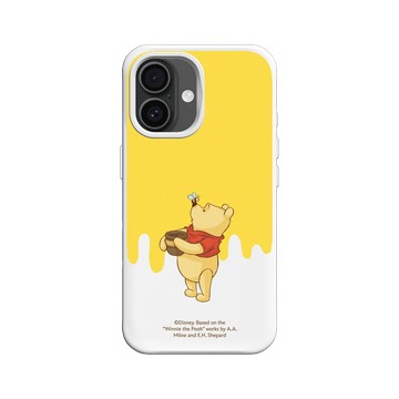 iPhone 16 SolidX 白 - 迪士尼-小熊維尼 Disney Winnie The Pooh - 小熊維尼與蜂蜜