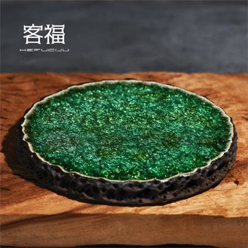 客福創意手工壺承ins風太湖石茶承家用功夫茶具紫砂壺托干泡茶臺