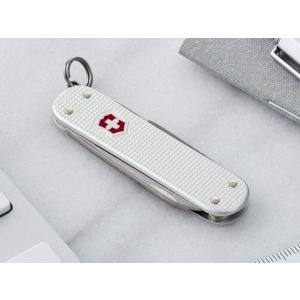 Victorinox ビクトリノックス　Swiss Army 7機能マルチツール Silver Alox Classic SD Pocket Knife　（シルバー）