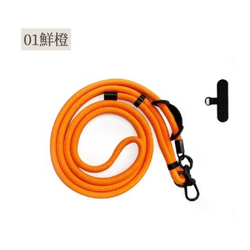 (2入組)【FJ】日系可調節夾片免打孔斜背手機掛繩SL3(Apple/安卓通用 斜背吊繩 掛繩 頸掛繩 背帶)