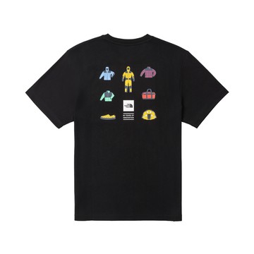 The North Face U ICONIC BOX RELAXED SS TEE GRAPHIC - AP 男女 短袖上衣 NF0A8GVUJK3