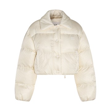 Miu Miu - Vanille Padded Down Jacket