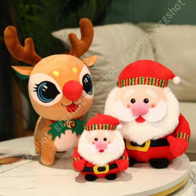 トナカイ ぬいぐるみ 抱き枕 可愛い お人形 萌え萌え 癒し系 ふわふわ クリスマス飾り 抱きクッション キャラクター 動物抱き枕 クリスマスギフト おもちゃ 通販 Lineポイント最大get Lineショッピング