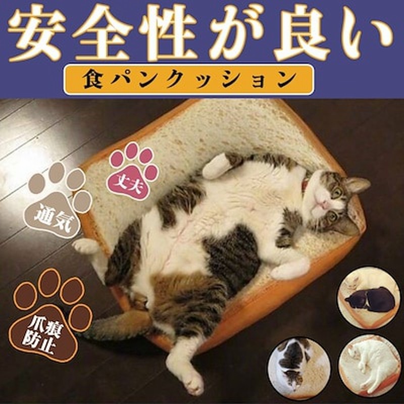 パン型ソファ ペット用ベット 食パン クッション マット 猫用ソファ 犬用クション ふわふわ 食パン 通販 Lineポイント最大get Lineショッピング