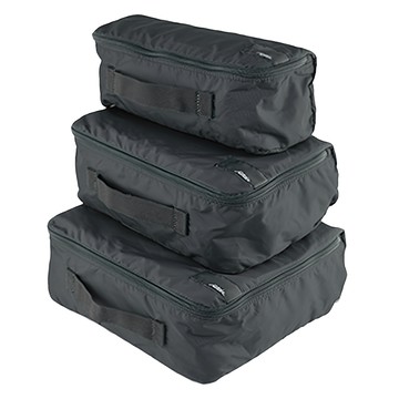 Matador 鬥牛士 Packing Cube Set  大(29.2 x 25.4 x 10.1cm) + 中(19 x 25.4 x 10.1cm) + 小(9.5 x 25.4 x 10.1cm)  黑色  1組