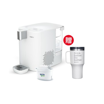 BRITA Cube Cool開飲機 白 含MXPRO LE+冰霸杯