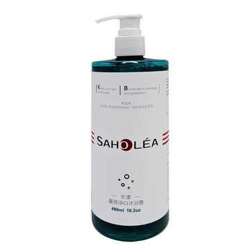 SAHOLEA 森歐黎漾 水漾薔薇淨白沐浴露  480ml  1瓶