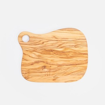 艾禮思橄欖木托盤23x17cm 方形原色