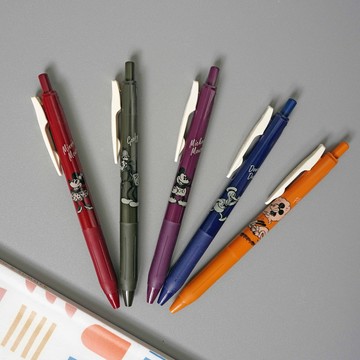 現貨 日本 SARASA 迪士尼 原子筆 0.5mm 一袋五入 水性筆 ZEBRA 圓珠筆 鋼珠筆 筆 文具 日本進口
