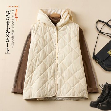 【10衣綾】寬鬆顯瘦菱格馬甲背心(百搭/透氣/舒適/3色可選/M-2XL/KDTQ-9308)