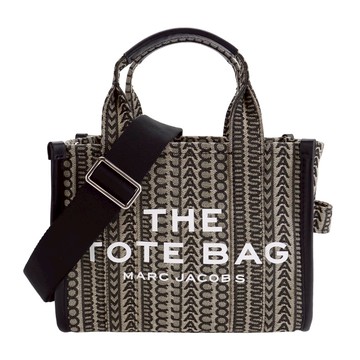 MARC JACOBS THE MONOGRAM MINI TOTE緹花兩用托特包-迷你/黑 _廠商直送