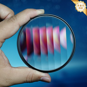 【創意特效】稜鏡濾鏡 攝影濾鏡 特效濾鏡 創意鏡頭 前景虛化 82線性玻璃 77mm口徑 單反微單通用 光學特效神器