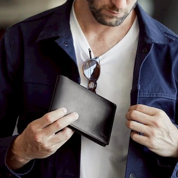 澳洲Bellroy Travel Wallet 旅遊護照皮夾 台灣公司貨 - Sienna 赭褐棕