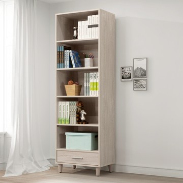 直人木業-LEO北歐風系統板60公分書櫃