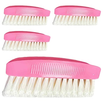 潔田屋 愛妻縫隙刷 握柄PP 刷毛PVC 尺寸13.0 x 4.0 x 6.0 cm 型號CM149  4個  粉紅色