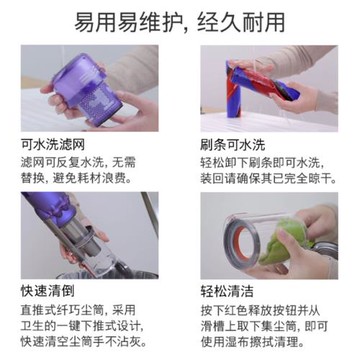 戴森dyson無線吸塵器配件濾芯SV19 Omni-Glide后置濾芯過濾網